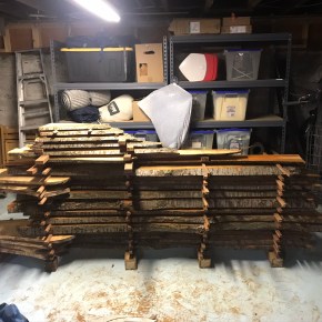 Cherry Tree in Yard Now Bench and&nbsp;Table