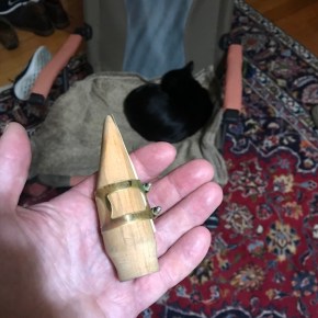 Cherry Tree in Yard Now Sax Mouthpiece for Real (kinda plays OK&nbsp;too)